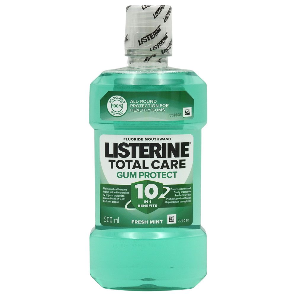 Apa de Gura, Listerine, 500 ml Gum Protect Fresh Mint