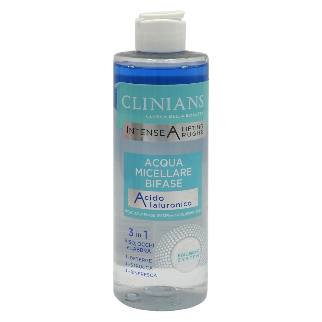 Apa Micelara, Clinians, Bifazica 400 ml Acid Hialuronic