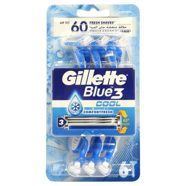 Aparat de Ras, Gillette, Blue3 6 buc Cool Comfort Fresh