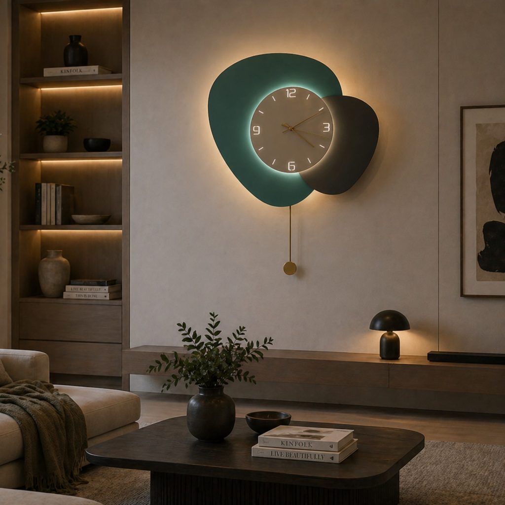 Aplica LED Decorativa DUOS Ø50cm Lumina Rece/Neutra/Calda Verde