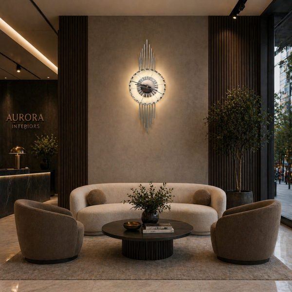 Aplica LED Decorativa HARMONY 65x25cm Lumina Rece/Neutra/Calda Crom