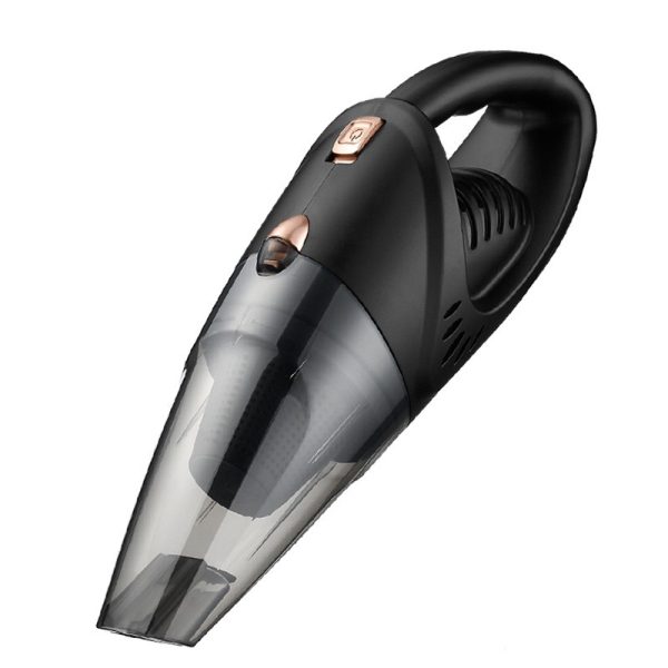 Aspirator Auto, Flippy, pentru interiorul Automobilului, putere Turbo, alimentare DC 12 V, 42 x 14 cm, Negru