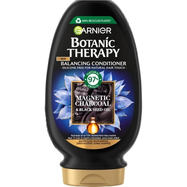 Balsam, Botanic Therapy, 200 ml Magnetic Charcoal Black Seed Oil