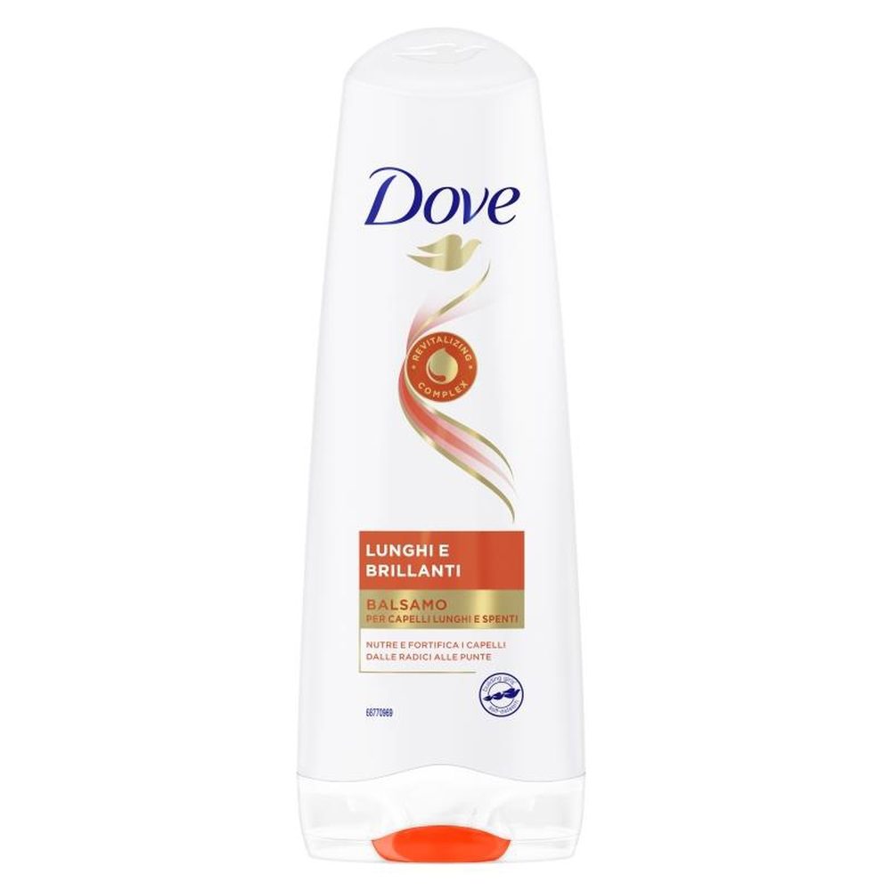 Balsam pentru Par, Dove, 180 ml Lunghi Brillanti