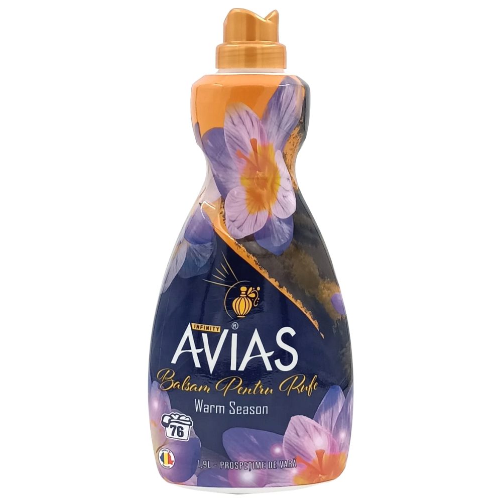 Balsam pentru Rufe, Avias, 1.9 L Warm Season 76 spalari