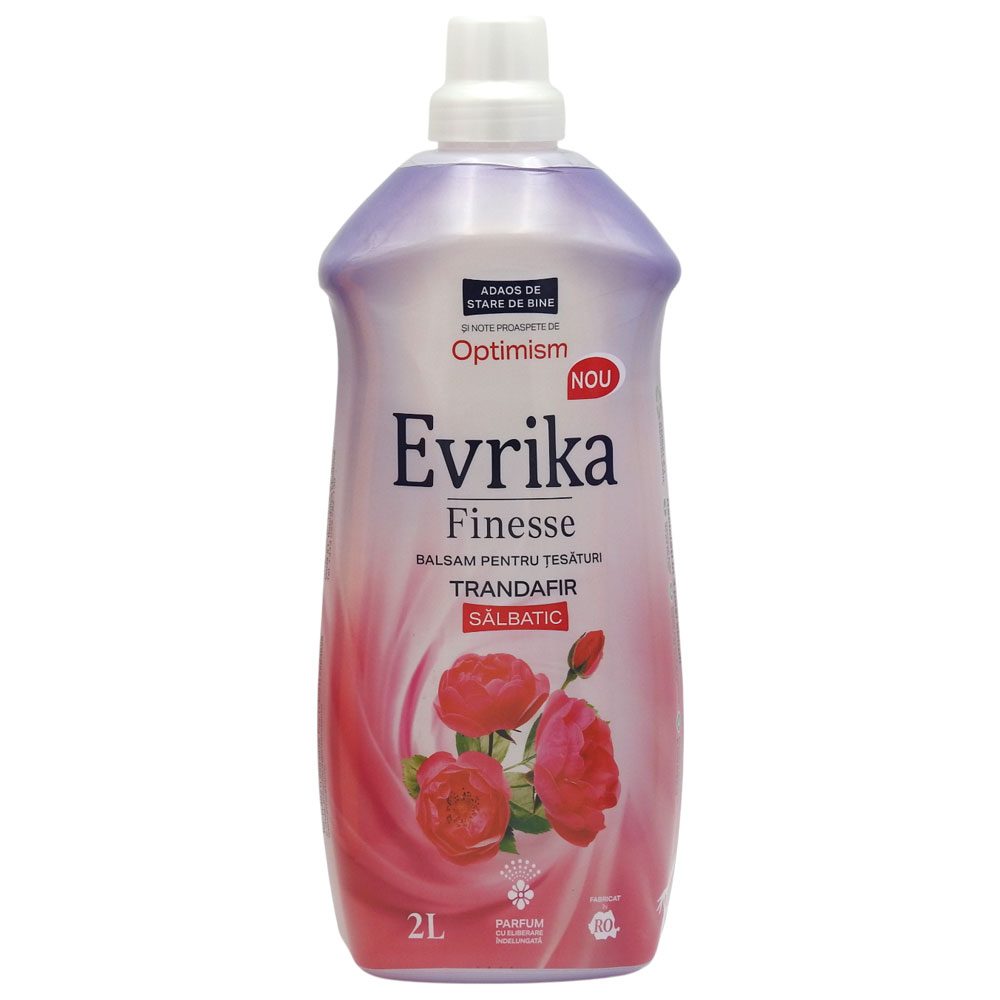 Balsam pentru Rufe, Evrika, 2 L Trandafir Salbatic