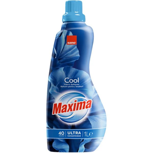 Balsam pentru Rufe, Sano, Ultra Concentrat 1 L Cool 40 spalari