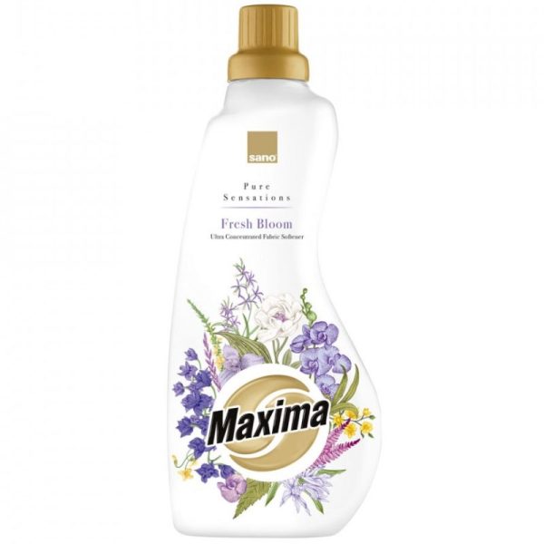 Balsam pentru Rufe, Sano, Ultra Concentrat 1 L Fresh Bloom 40 spalari