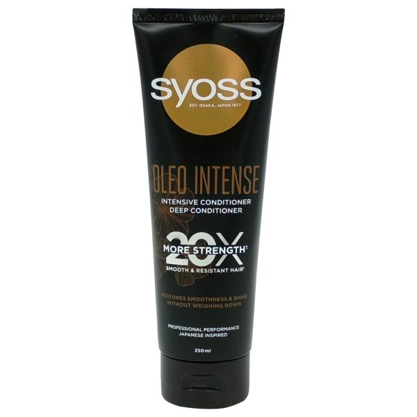 Balsam, Syoss, Tub 250 ml Oleo Intense Smooth Resistant Hair