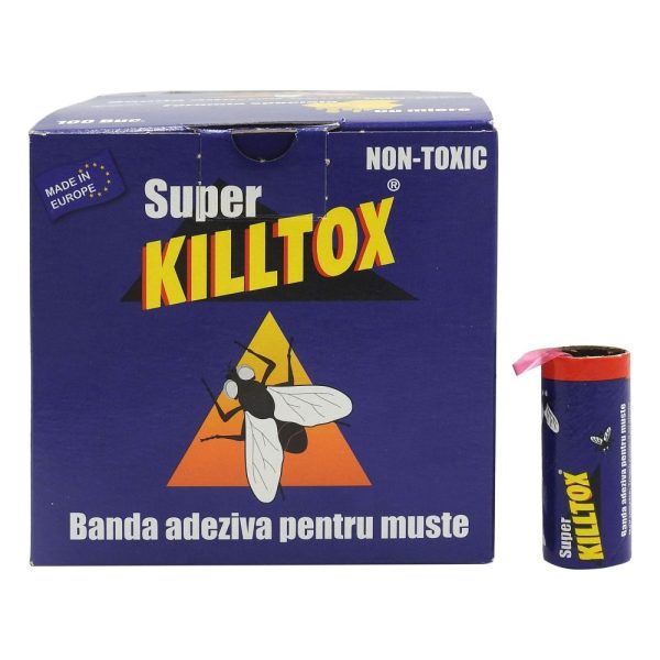 Banda pentru Muste, Killtox, Set 100 buc