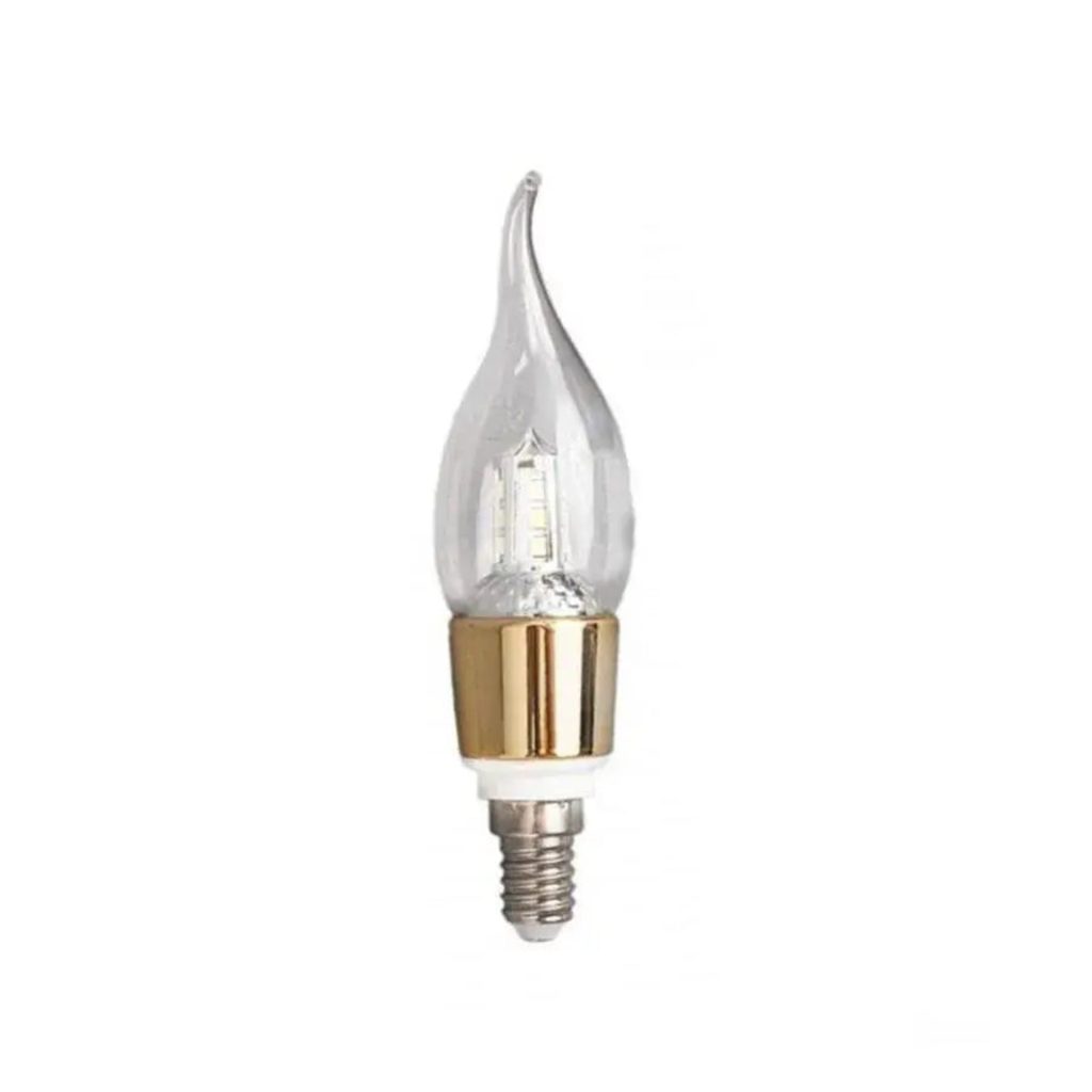 Bec LED E14 Lumanare, 9W, Lumina Calda, 3000K
