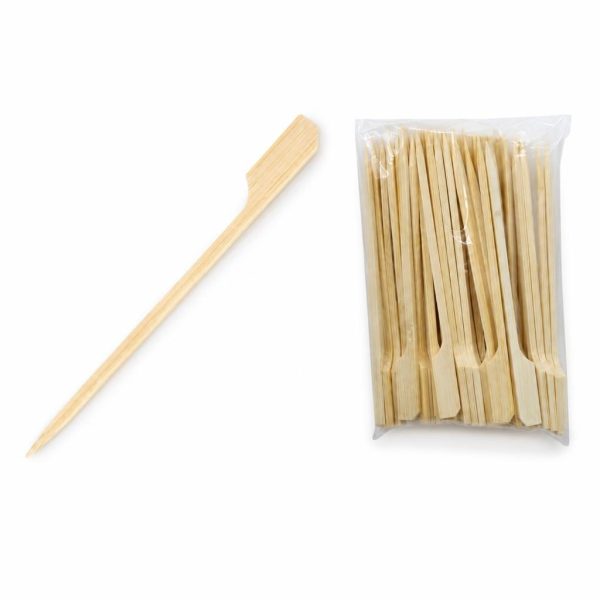 Set 50 Bete Pentru Frigarui, Flippy, Tip Teppo, Din Bambus, Pentru Gratar si BBQ