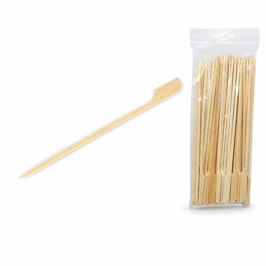 Set 50 Bete Pentru Frigarui, Flippy, Tip Teppo, Din Bambus,  Pentru Gratar si BBQ