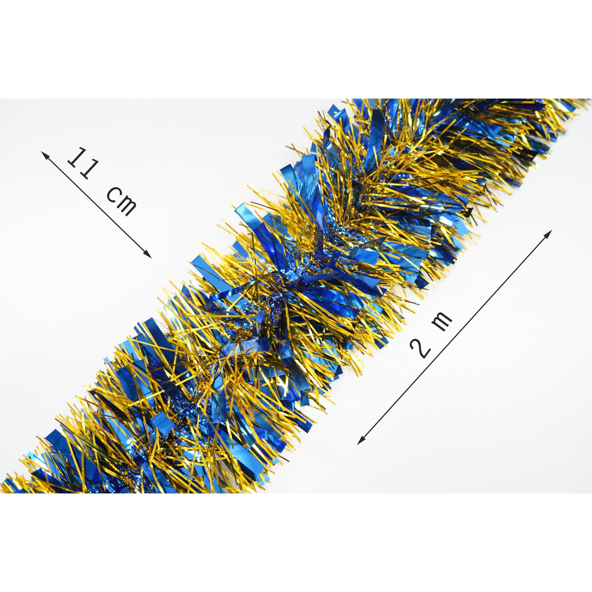 Beteala Craciun, Flippy, albastru, marimea: 2 m x 11 cm material:folie PVC, interior/exterior - Image 6