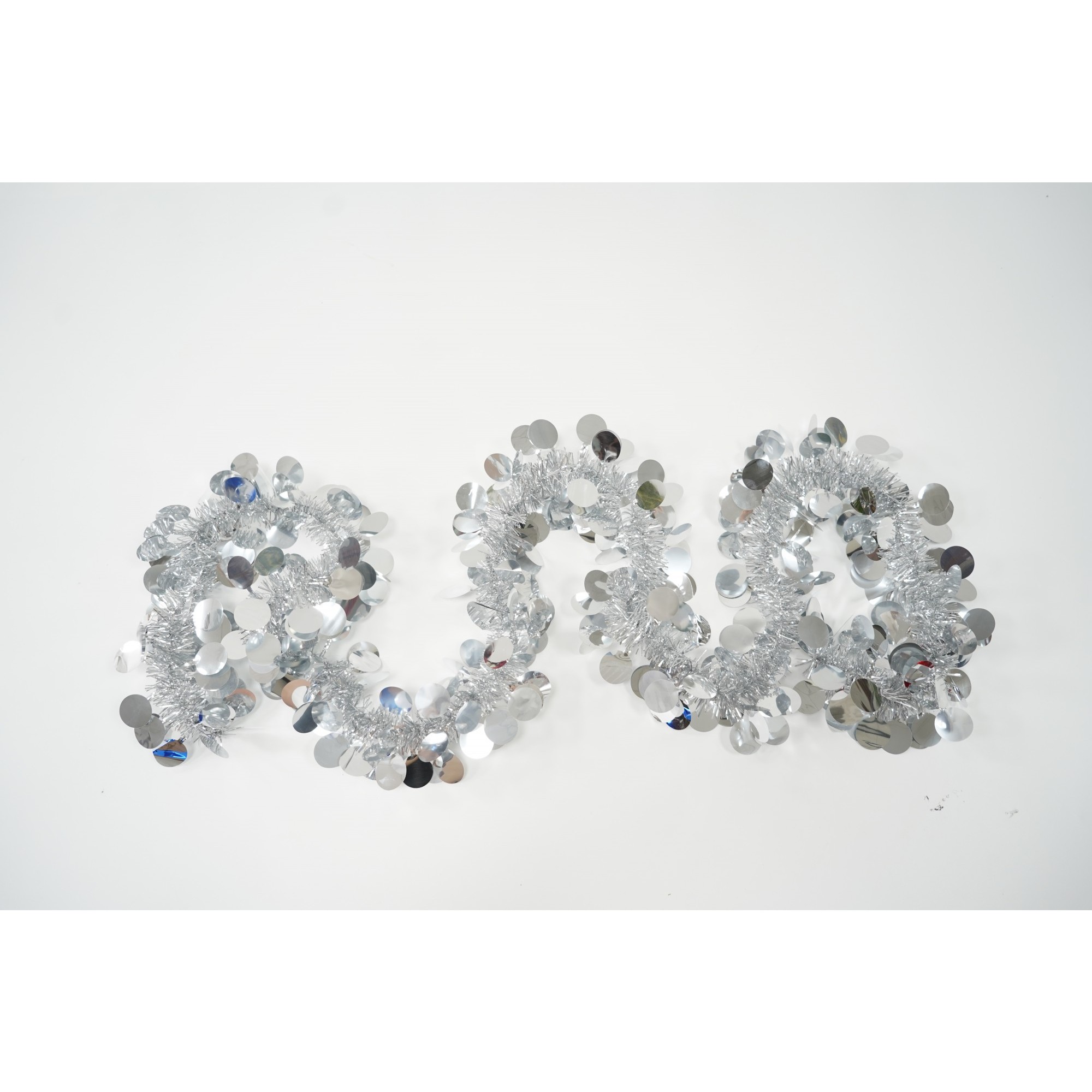 Beteala Craciun, Flippy, argintiu, marimea: 2 m x 11 cm material:folie PVC, interior/exterior - Image 5
