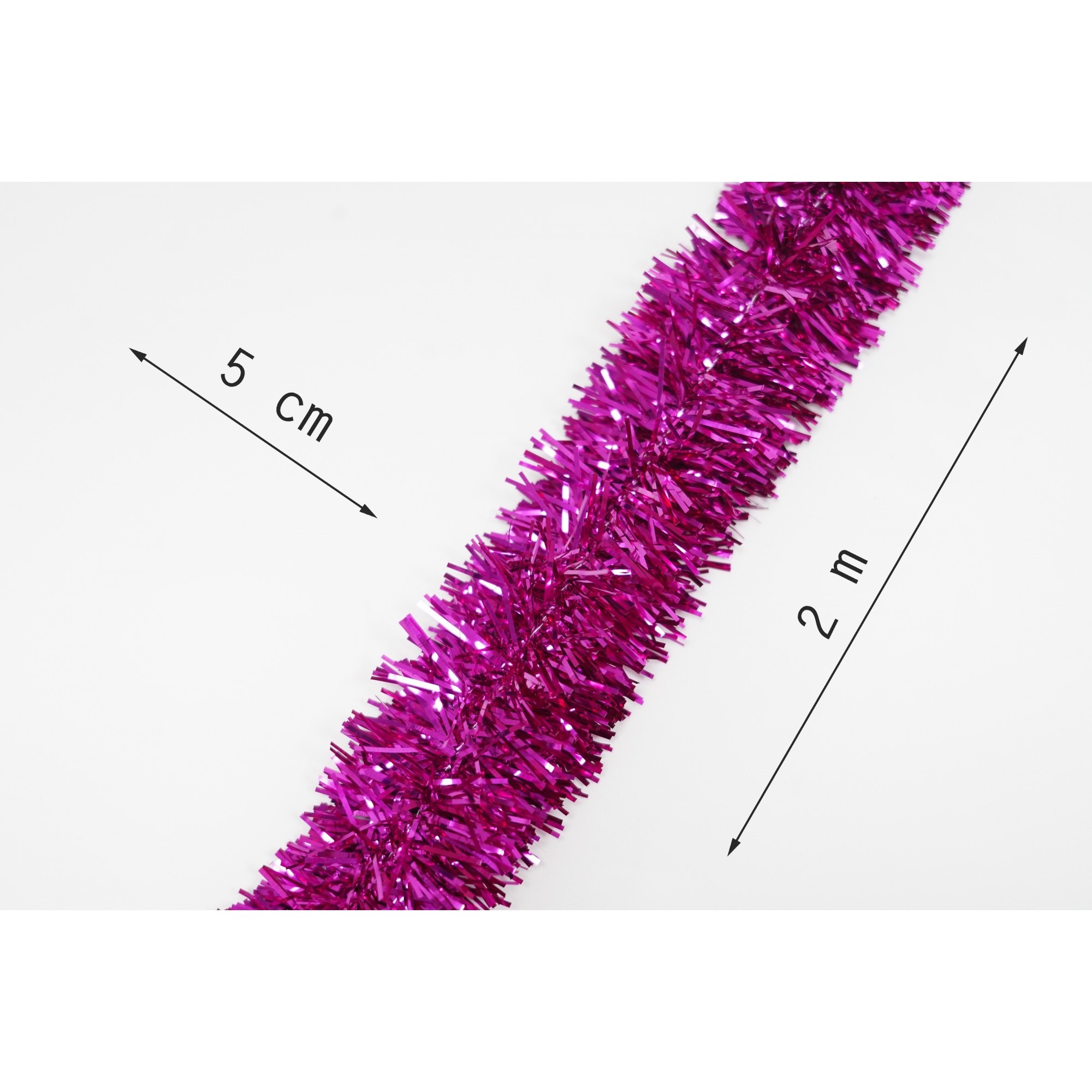 Beteala Craciun, Flippy, roz, marimea: 2 m x 5 cm material:folie PVC, interior/exterior - Image 6