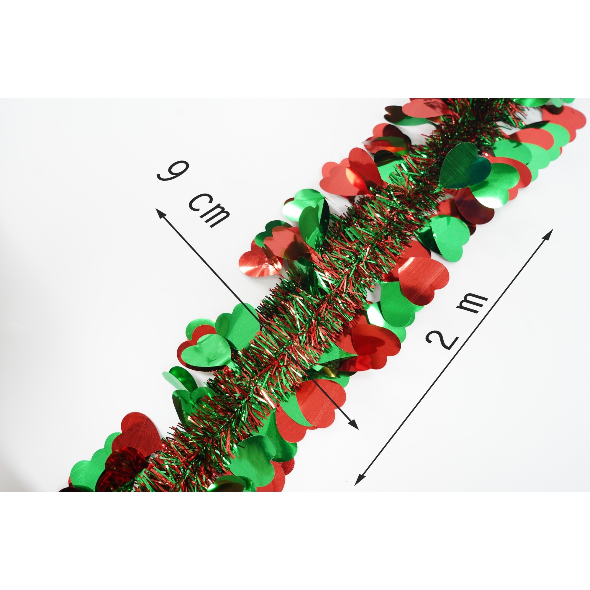 Beteala Craciun, Flippy, verde, marimea: 2 m x 9 cm x 9 cm material:folie PVC, interior/exterio - Image 5