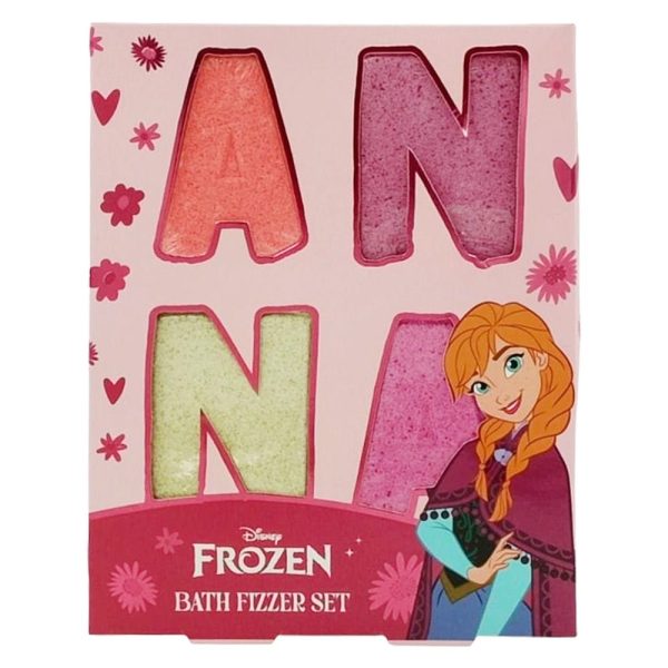 Bomba Efervescenta cu Sare de Baie, Disney Frozen, 4 X 50 g Diverse Sortimente