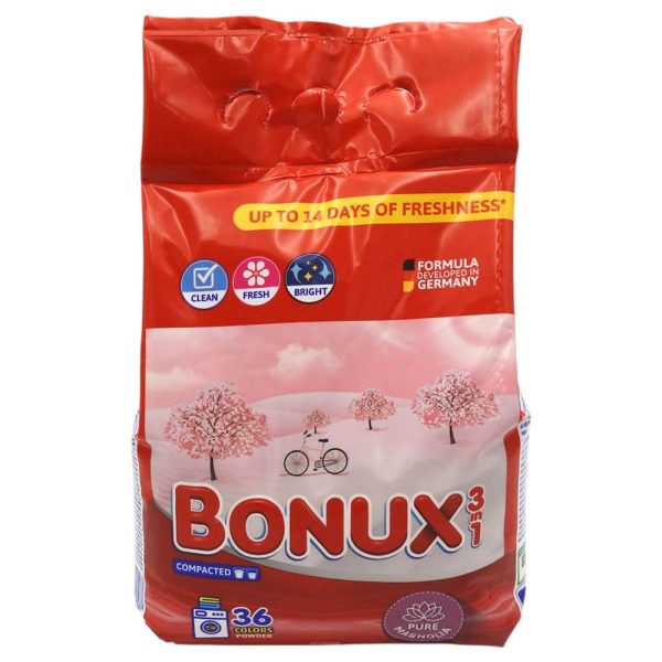 Bonux Detergent Automat 3in1 2.34 kg Pure Magnolia 36 spalari