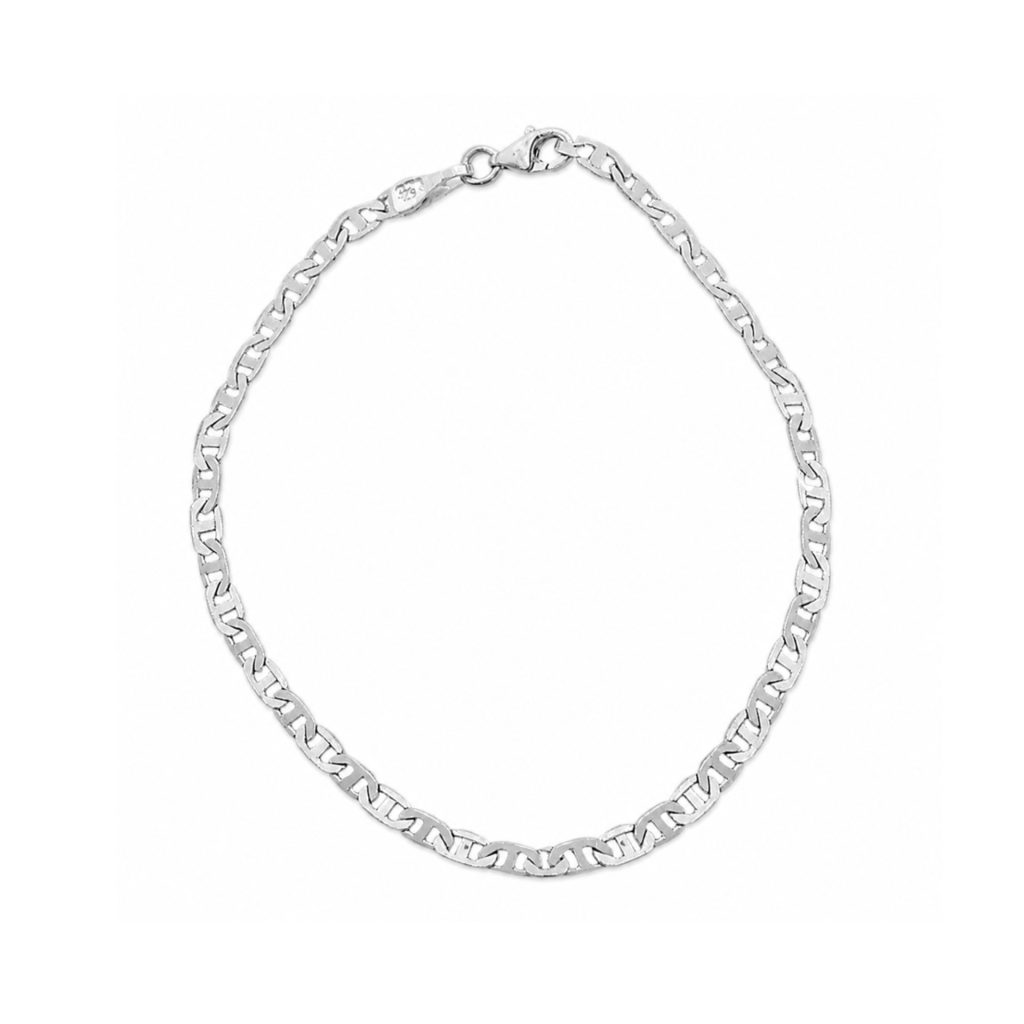 Bratara Unisex din Argint 925, Jolie Silver, Model cu Zale Plate, Design Clasic si Elegant, Finisaj Lucios, 3,1 gArgintiu