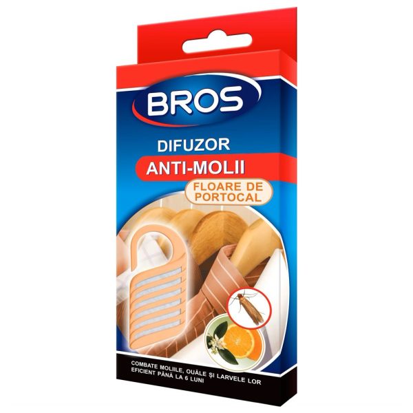 Bros Difuzor Anti-molii Floare Portocal