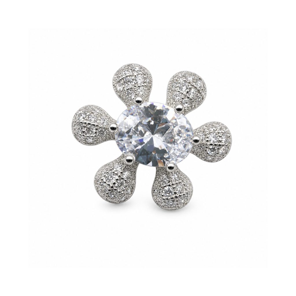 Brosa   Argint 925 Floare