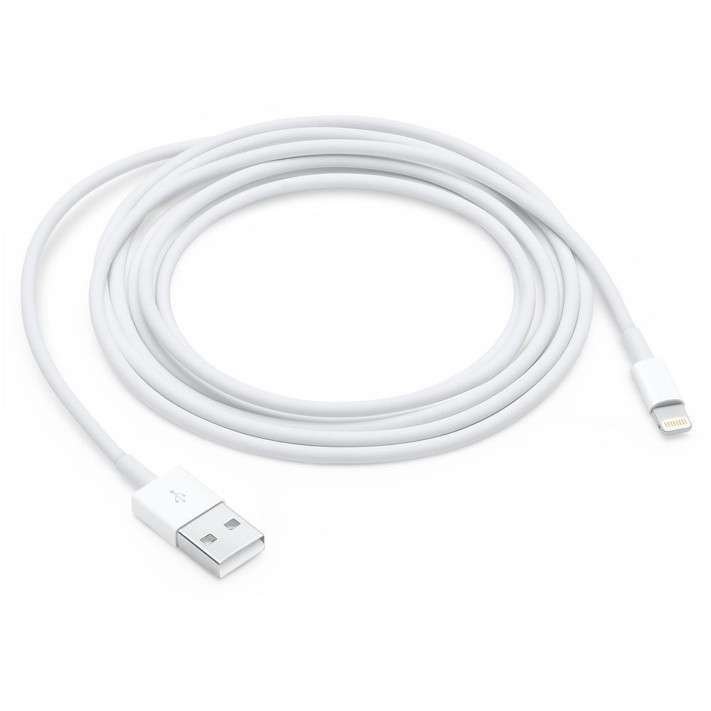Cablu Date Compatibil iPhone 1 m Bulk, Alb - Image 2