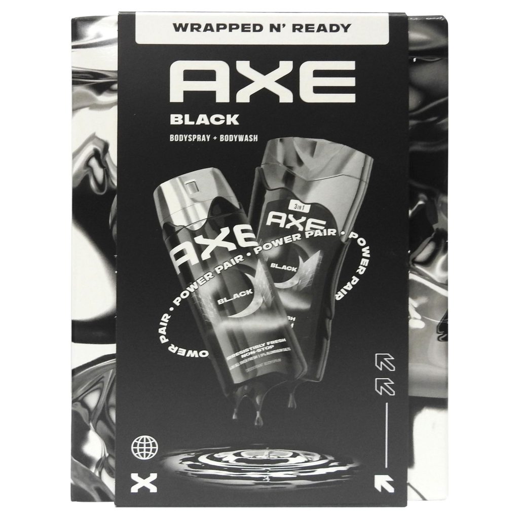 Caseta Cadou, Axe, Gel de Dus 250, Deo150 Black
