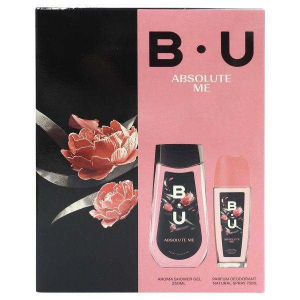 Set Cadou pentru Femei, B.U Absolute Me, Gel de Dus 250 ml si Deodorant Parfumat Dns75