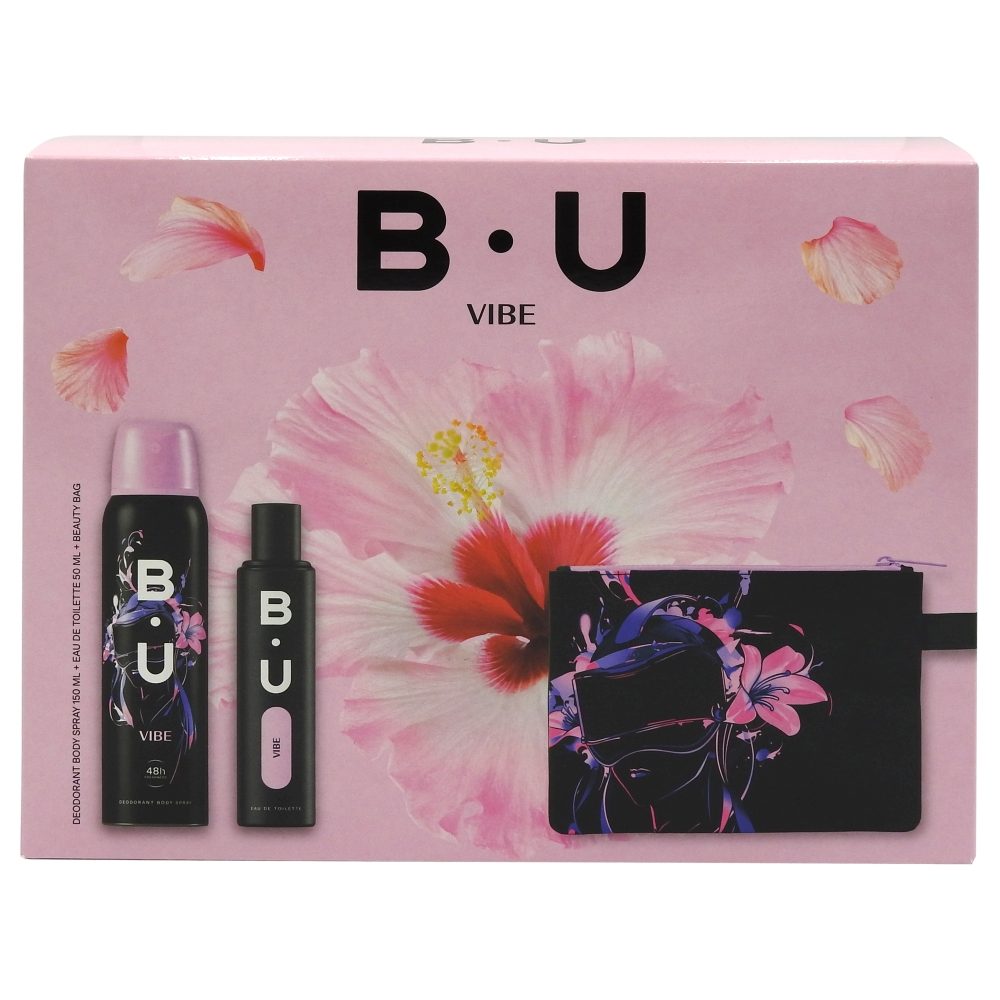 Caseta Cadou, Bu, EDT 50, Deo150, Cosmetic Bag Vibe