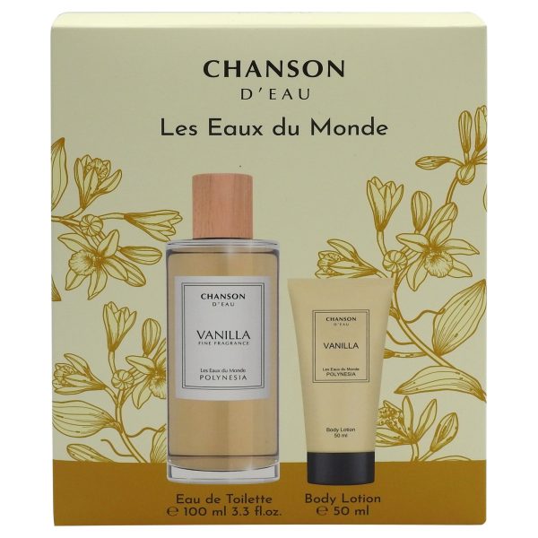 Caseta Cadou, Chanson D Eau, EDT 100, Lotiune de Corp 50 ml Vanilla