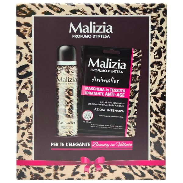 Caseta Cadou, Malizia, Deo100, Masca Fata Anti Age Animalier