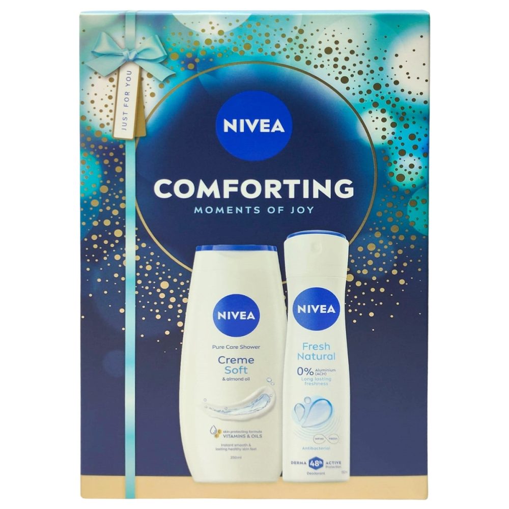 Caseta Cadou, Nivea, Gel de Dus 250, Deo150 Moments Of Joy