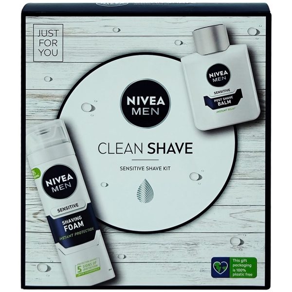 Caseta Cadou, Nivea, Sp Ras200, Balm100 Men Clean Shave