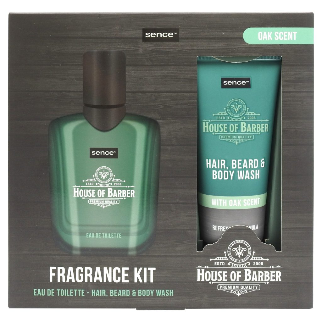 Caseta Cadou, Sence, EDT 100, Gel de Dus 150 House Of Barber