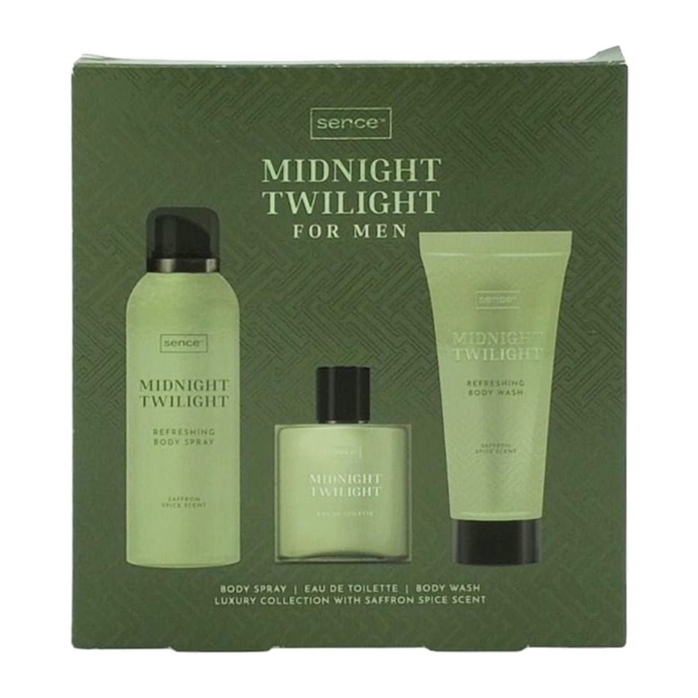 Caseta Cadou, Sence, Men, Deo150 ml, EDT 50 ml, Gel de Dus 150 ml Midnight