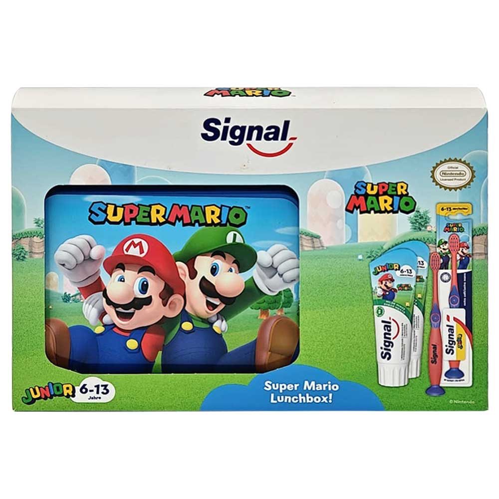 Caseta Cadou, Signal, Lunchbox, Pasta75, Periuta Mario