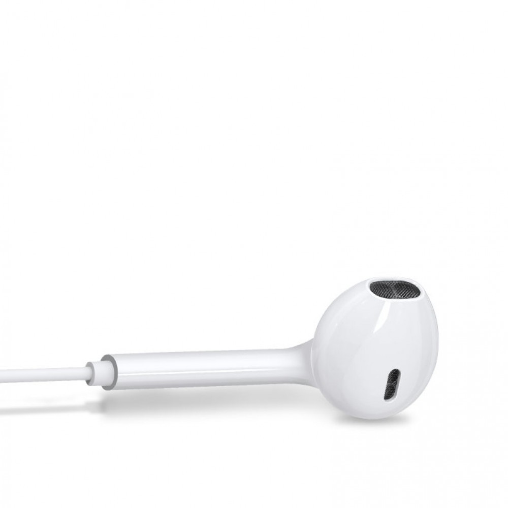 Casti Audio cu Microfon si cu Port Lightning WUW-R32 compatibile iPhone, Alb - Image 2