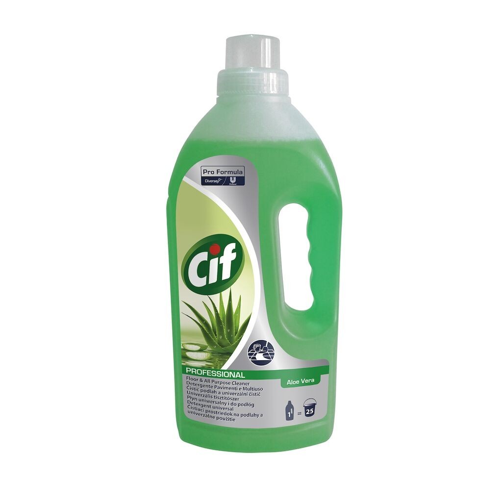 CIF Professional Floor&APC Aloe Vera – Detergent Pardoseli si Multiple Suprafete 1L