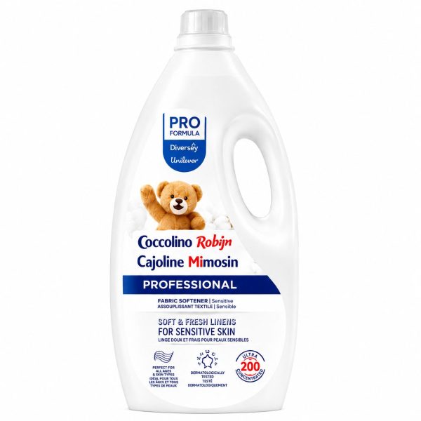 Coccolino Professional Pure Concentrated – Balsam Concentrat de Rufe, 5 L