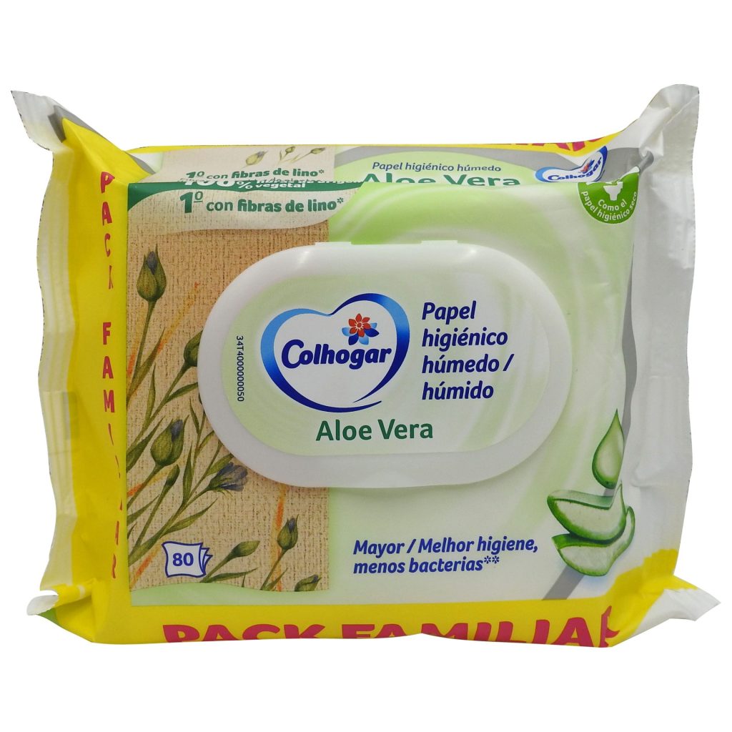 Colhogar Hartie Igienica Umeda 80 buc Aloe Vera
