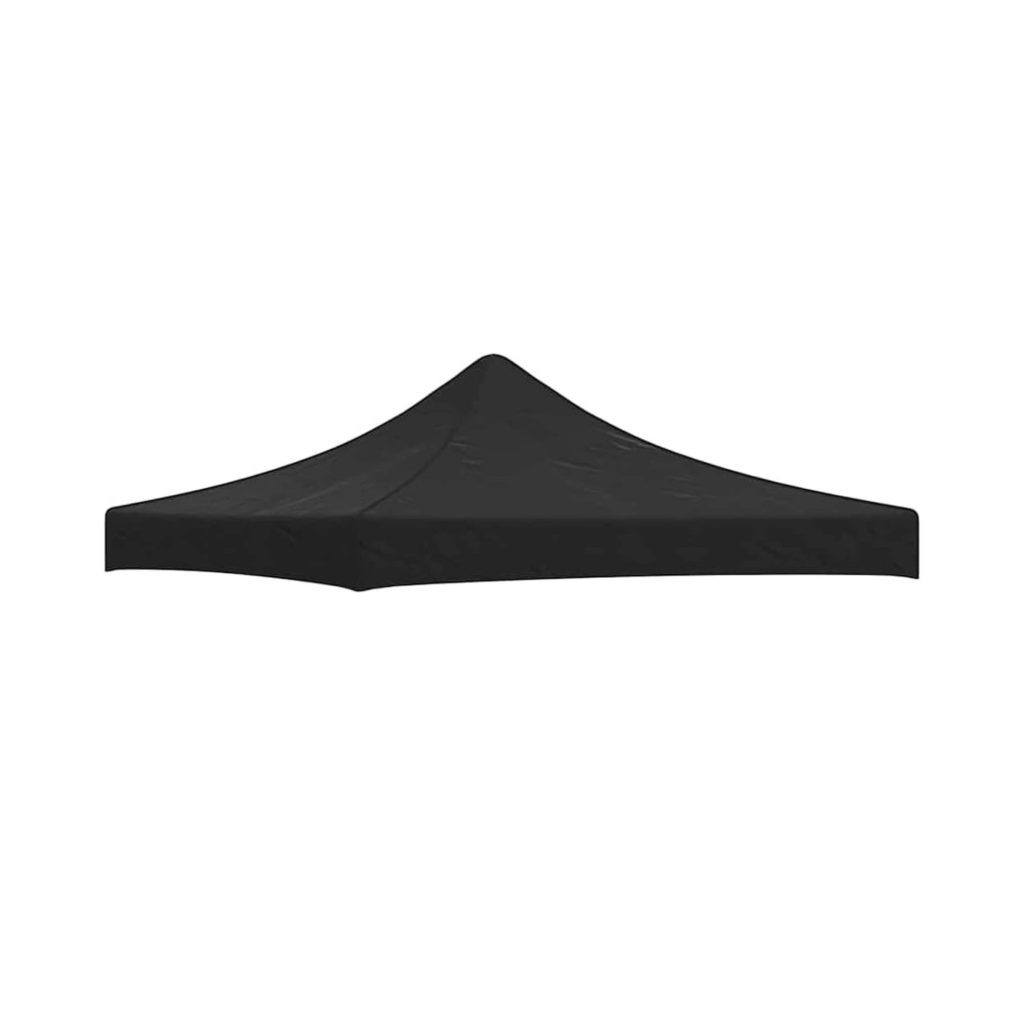Copertina pentru Pavilion, Flippy, Acoperis Cort, Pliabil, Copertina Rezistenta 420D, 185 g/m2, Protectie Ideala la Soare si Ploaie, 2.9 x 2.9 m, Negru
