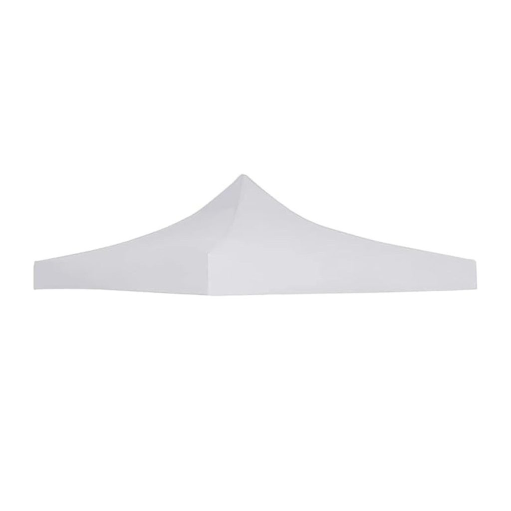 Copertina pentru Pavilion, Flippy, Acoperis Cort, Pliabil, Copertina Rezistenta 420D, 280 g/m2, Protectie Ideala la Soare si Ploaie, 3 x 3 m, Alb