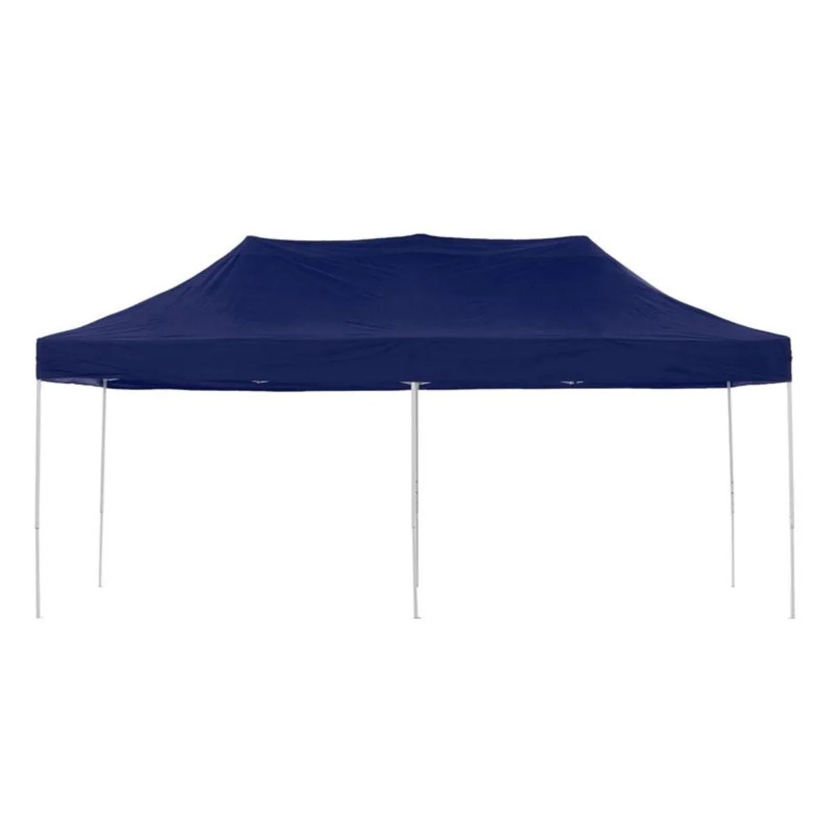 Cort Pavilion 3x6m Albastru Pliabil Cadru Metal pentru Curte, Gradina, Evenimente - Image 3