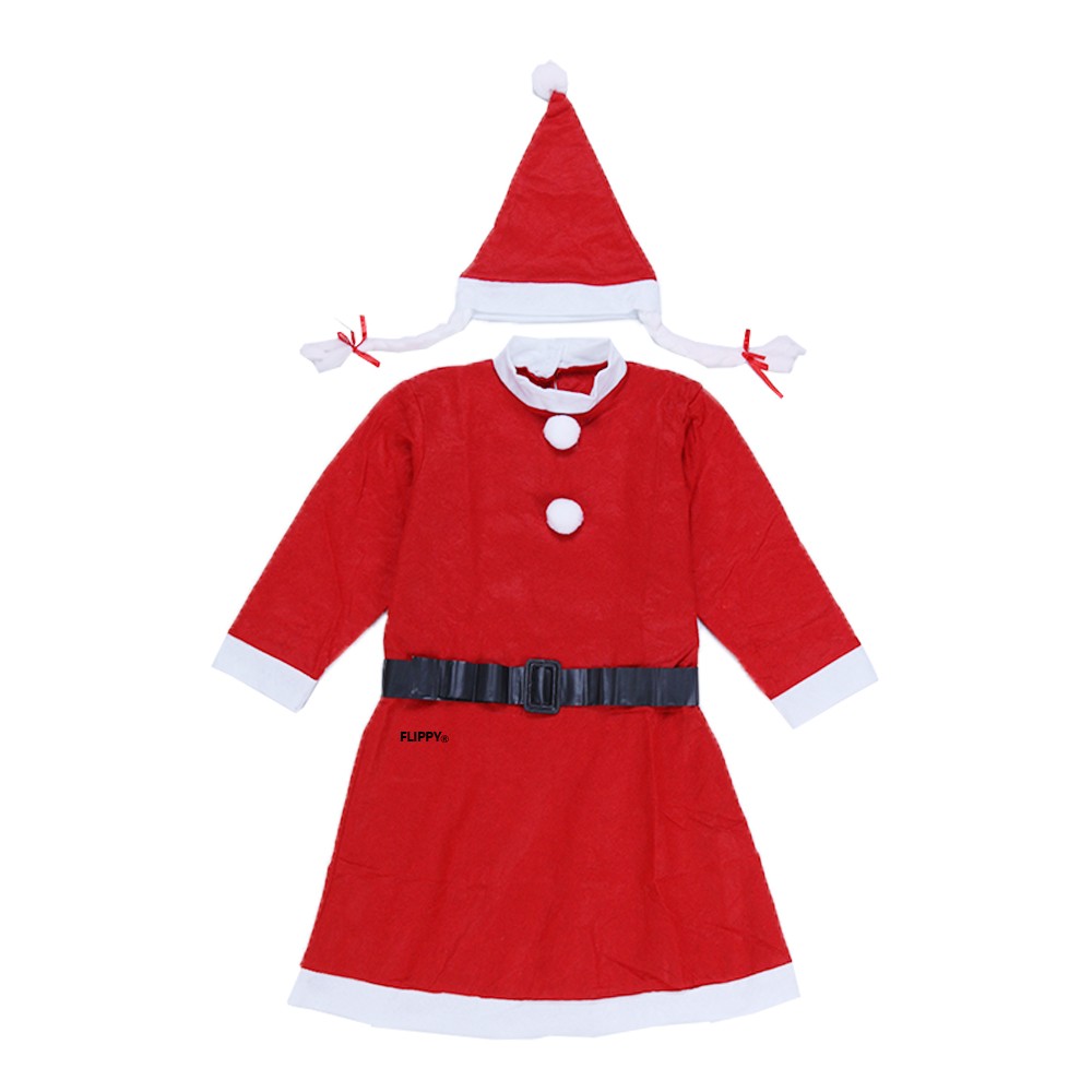 Costum Craciunita Flippy® Fata, 10-12 ani, 3 piese, Polar - Image 2