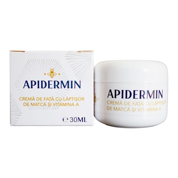 Crema pentru Fata, Apidermin, 30 ml Laptisor Matca