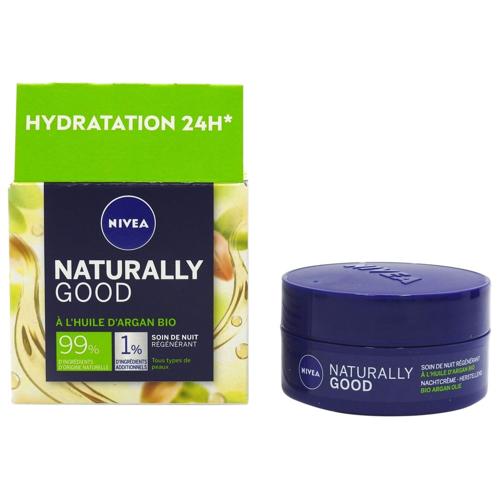 Crema pentru Fata, Nivea, 50 ml Naturally Good Ulei Argan Noapte