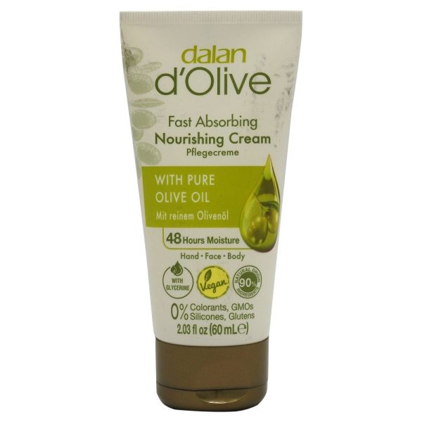 Crema pentru Maini, Dalan, 60 ml Ulei Masline