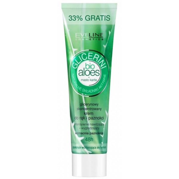 Crema pentru Maini, Eveline, Glicerina 100 ml Aloe