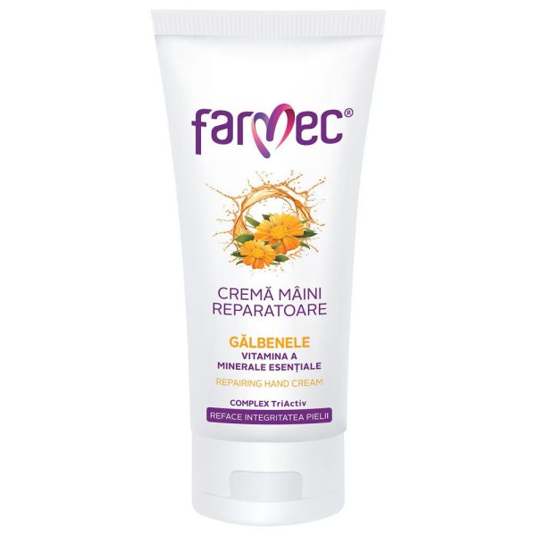 Crema pentru Maini, Farmec, Reparatoare 100 ml Galbenele 6040